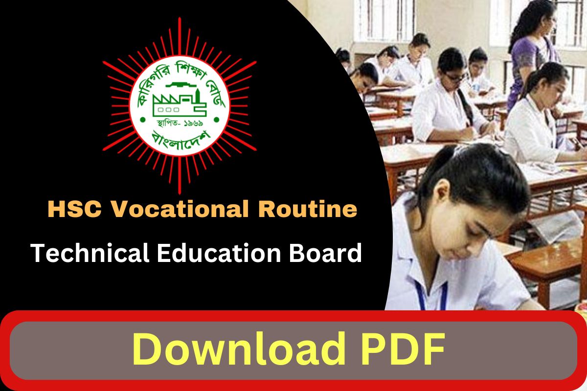 HSC Vocational Routine 2026